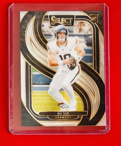 2024 Panini Select - Premier Level Bo Nix #117 Silver (RC)😎 - Picture 1 of 3