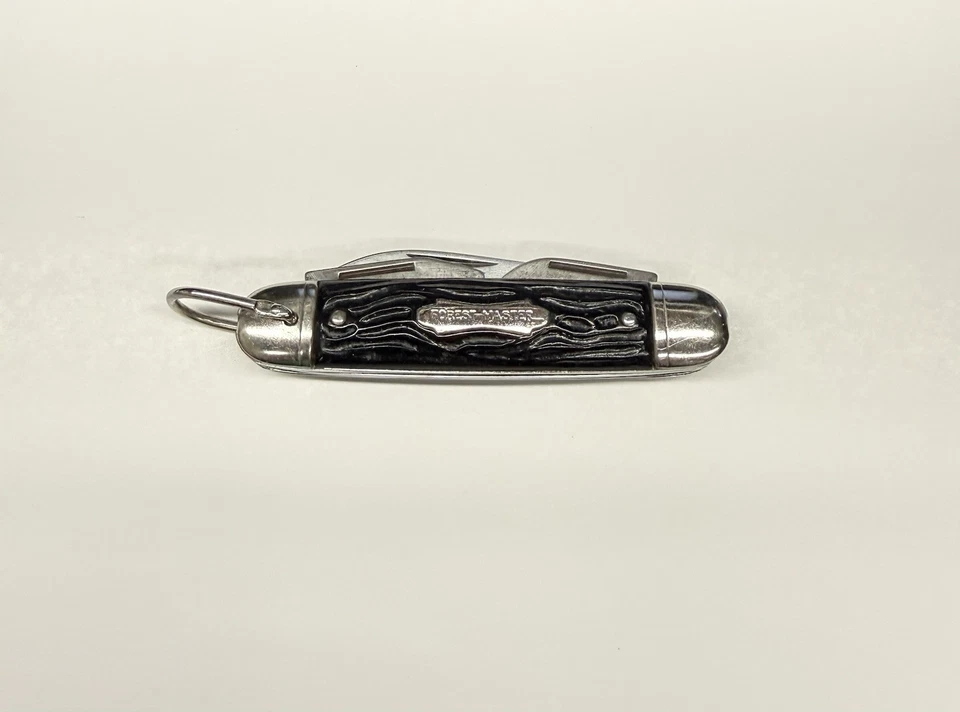 VINTAGE 1970’S FOREST MASTER COLONIAL CAMPING SCOUT POCKET KNIFE MADE IN USA - Image 1 of 4