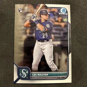 2022 Bowman Chrome Cal Raleigh RC #51 Rookie - Bild 1 von 2