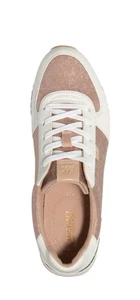 Michael Kors Monique Trainer Sneakers Shoes Fawn Size 9 - Picture 1 of 9