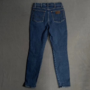 Jeans skinny Wrangler vita alta 27x27 lavaggio medio - Foto 1 di 8