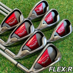 Callaway Big Bertha Irons #5-9,Pw,Sw(7Clubs)/BB-SERIES 60i/Flex:Regular - Picture 1 of 12
