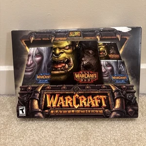 Warcraft III Battle Chest PC Video Game Box Set Reign Chaos Frozen Throne Guide - Picture 1 of 20