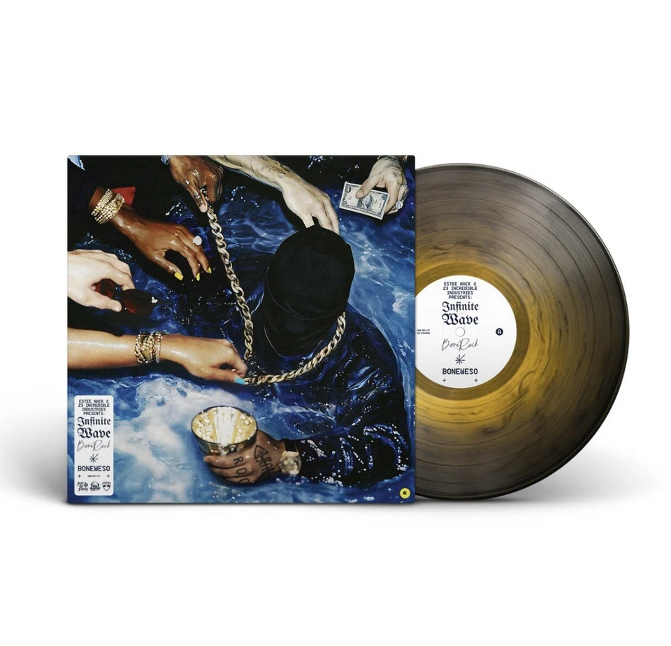 BoriRock x BONEWESO - INFINITE WAVE Vinyl LP, PREORDER SEALED, DAUPE - Image 1 of 2
