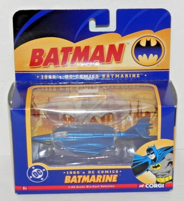 Corgi 77305 1960s DC Comics BATMARINE Batman 1/43 2005 - New in Box & Free Ship! - Image 1 of 4