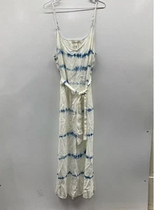 Chelsea & Violet Women Blue & White Tie Dye Dress Sz L NWT - Picture 1 of 4