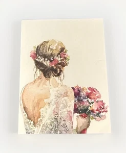 Cuadernos blancos acuarela extrañas vintage - como se soñó - nupcial - paquete de 10 - Imagen 1 de 3