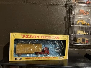 Matchbox King Size Articulated Horse Van Vintage K-18 Lesney - Missing Horses - Picture 1 of 2