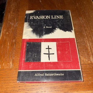 Alfred SATTERTHWAITE / Evasion Line Signed 1st Edition 1972 - Bild 1 von 5