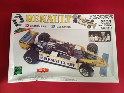 PROTAR 1/12 RENAULT TURBO RE23 JABOUILLE ARNOUX PROVINI MODELLO KIT NO TAMIYA 🔺 - Immagine 1 di 4
