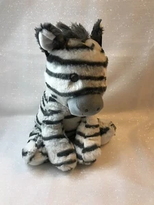 Kellytoy Kelly Baby Zebra Plush Soft Stuffed Safari 11" Rattle Lovey Toy Unisex - Imagen 1 de 9