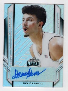 DAWSON GARCIA RC AUTO 2022 Leaf Metal Silver Holo Autographs ROOKIE Min ID:39332