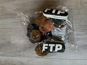 Fuckthepopulation FTP bear plushie with ski mak - Photo 1/2