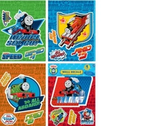 THOMAS AND FRIENDS WALL STICKERS 6x8 inches - Pack of 4 - Picture 1 of 1