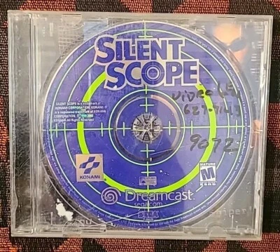 Silent Scope (Sega Dreamcast, 2000) Disc w/ Case [No Manual/Cover] - Image 1 of 3