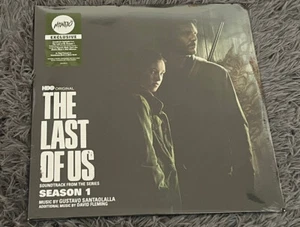 The Last Of Us Season 1 Mondo Vinyl Soundtrack Black And Silver Swirl In Hand - Picture 1 of 4