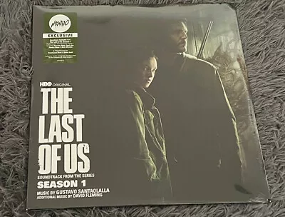 The Last Of Us Season 1 Mondo Vinyl Soundtrack Black And Silver Swirl In Hand - Image 1 of 4