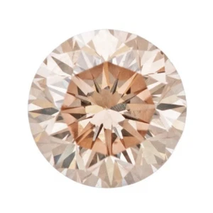 9-10 Ct Loose Champagne Lab Created Diamond Quality-AAA Clarity Certified ! - Picture 1 of 4