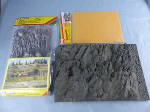Lot NOCH BUSCH décors pour réseaux train électrique DIORAMA MAQUETTES éch: HO - Imagen 1 de 4