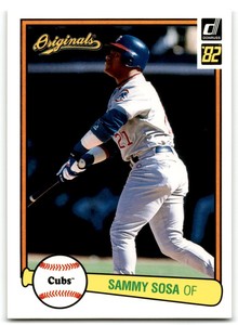 2002 DONRUSS ORIGINALS SAMMY SOSA CHICAGO CUBS #74