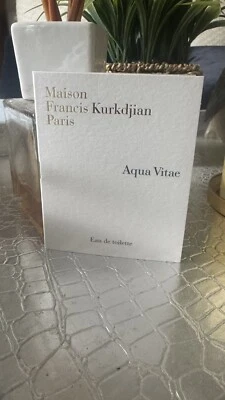MAISON FRANCIS KURKDJIAN PARIS AQUA VITAE EAU DE TOILETTE 2ML 0.06 FL OZ - Image 1 of 2