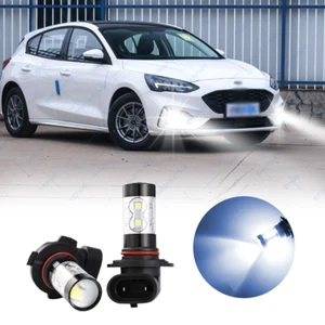 For Ford Focus 2003-2004 Combo 2x 9005 9145 LED Fog Lights Bulbs 6000K - Imagen 1 de 12