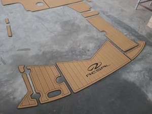 2004  REGAL 2200  Swimming platform Pads 1/4" 6mm EVA FaUX Teak floor - Imagen 1 de 21