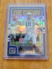 2016 Donruss PEYTON MANNING The Sheriff Insert Refractor #25/100 Card #1