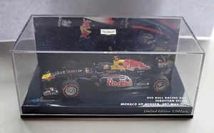 Minichamps 1:43 2011 Red Bull Racing Renault RB7 Sebastian Vettel Monaco GP - Picture 1 of 3