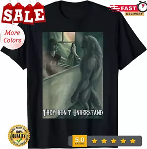 Werewolf Ripping Meme Alpha Wolf Werewolf Literally Me T-Shirt - Picture 1 of 20