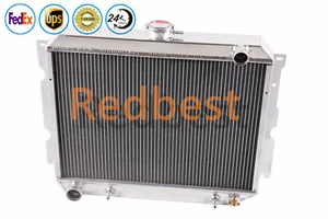 3 Rows Aluminum Radiator For 1968-1974 Dodge Plymouth Mopar Cars I6 V8 22"Core - Picture 1 of 11