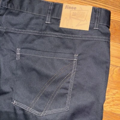 McDonalds Timeless Elements Black Pants Jeans 44 x 32 Crew Employee Work Uniform - Image 1 of 4