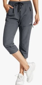 NEW! MOCOLY Women's Small Cargo Hiking Pants Quick Dry Water Resistant UPF 50 - Picture 1 of 2