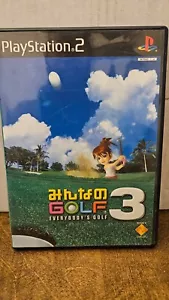 Minna no Golf 3 Everybody's Golf Sony PlayStation 2 PS2 importación japonesa probado - Imagen 1 de 3