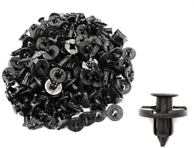 5000pcs Bumper Clips 8mm Plastic Rivet Fastener Mud Flaps Fender Push for NISSAN - Image 1 of 4