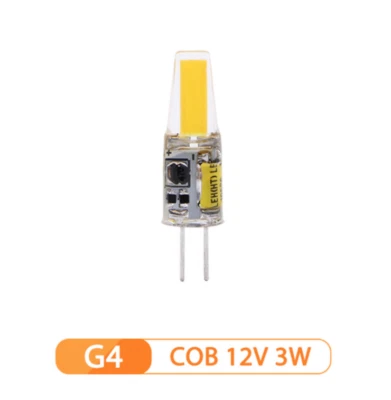2x12V COB LED-G4 Capsule Light all round White/Warm White Energy Saving UK seler - Image 1 of 4