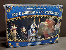 NOBLE WARRIOR  COCKATRIX - Massive Darkness Heroes Monster Set CMON Board Game