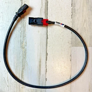 ZONIT zLock Dual - Locking C14 to Locking C13 Power Cord - 3.25ft Black - Picture 1 of 10