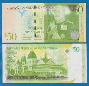 TONGA 50 Pa'anga P 42 New Signature (2014) UNC - Picture 1 of 1
