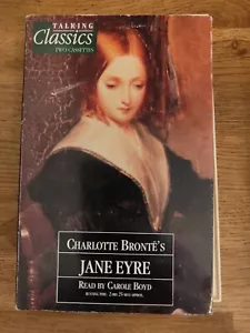 AUDIO BOOK - Charlotte Bronte Jane Eyre Read By Carole Boyd Audio Book Tapes X2 - Picture 1 of 1