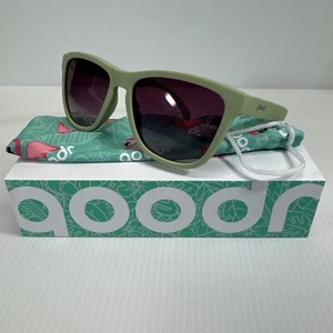 New Goodr Dawn of a New Sage Unisex Green Full-Rim Purple Gradient Len Sunglasse - Picture 1 of 16