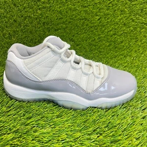 Nike Air Jordan 11 Retro Boys Size 6Y Cool Gray White Athletic Shoes Sneakers - Picture 1 of 10