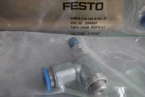 1PC New FESTO GRLA-1/8-QS-8-RS-D 534337 GRLA18QS8RSD Free Shipping - Bild 1 von 2