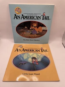 Vintage 1986 An American Tail Books Lot: Little Lost Fievel, Mott Street Maulers - Bild 1 von 13