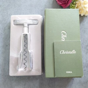 Christofle Wine Opener Unopened 1pcs Silverplate Flatware Brand New - Picture 1 of 14