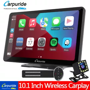 Carpuride W101 Wireless Apple Carplay Screen Android Auto Car Stereo Radio Audio - Picture 1 of 16