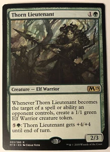 Magic The Gathering Thorn Lieutenant Core Set 2019 203/280 regular raro - Imagen 1 de 1