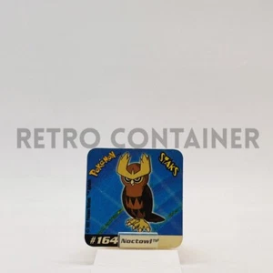NINTENDO POKEMON STAKS PANINI 2002 Card Magnet Series 1 - # 164 Noctowl - Picture 1 of 1
