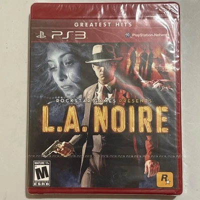 L.A. Noire (Sony PlayStation 3, 2011) PS3 NEW SEALED - Image 1 of 2