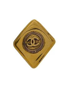 CHANEL Other Brooch Coco Mark Accessory Gold Women's Used - Picture 1 of 5